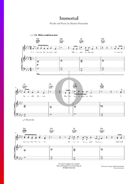 Immortal Partitura