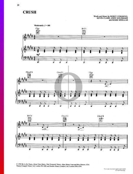 Crush Sheet Music