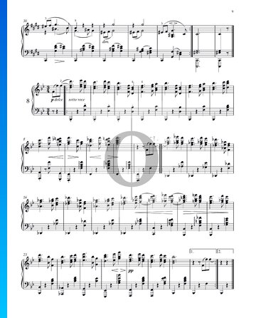 Waltz, Op. 39 No. 8 Sheet Music