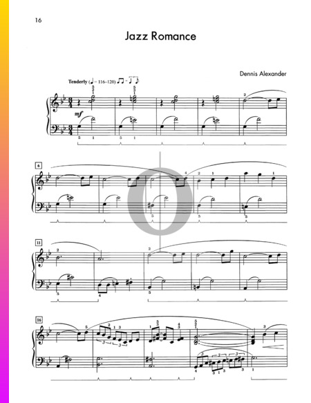 Jazz Romance Sheet Music