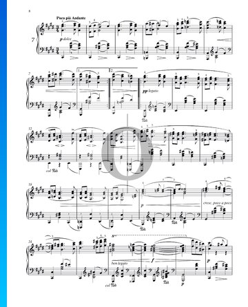 Waltz, Op. 39 No. 7 Spartito