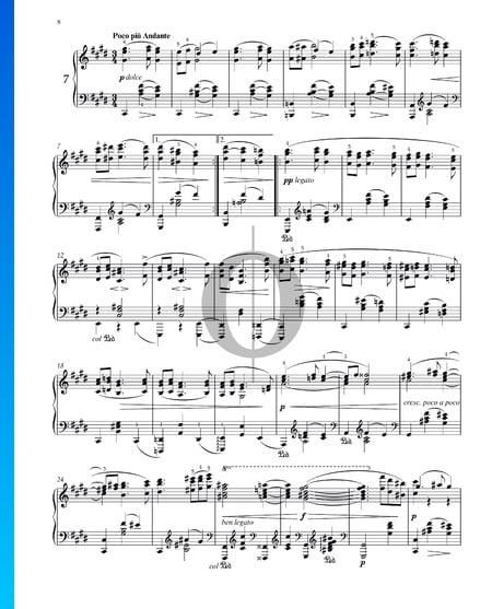 Walzer, Op. 39 Nr. 7 Musik-Noten