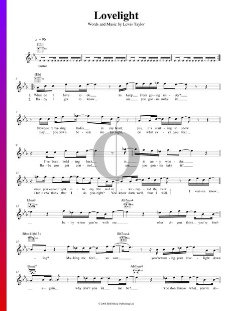 Lovelight Sheet Music