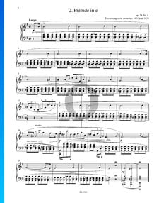 Prélude in E Minor, Op. 28 No. 4