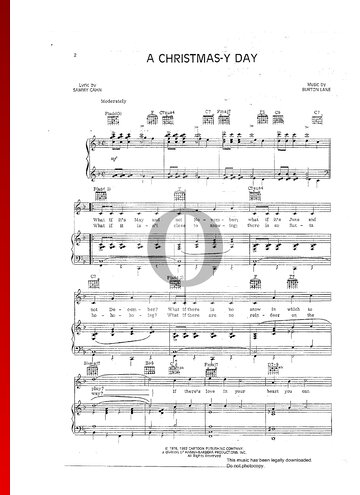 A Christmas-y Day Sheet Music