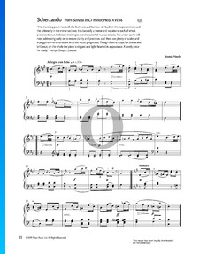 Sonata in C-sharp Minor, Hob. XVI:36 : 2. Scherzando