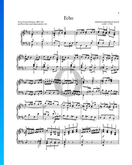 French Overture, BWV 831: 11. Echo