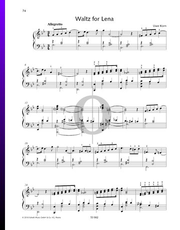 Waltz for Lena Sheet Music