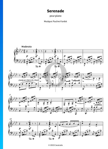 Serenade Partitura