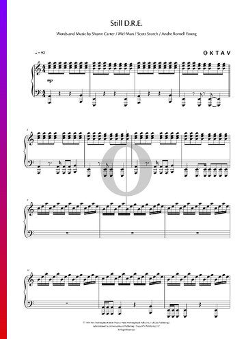 Still D.R.E Sheet Music