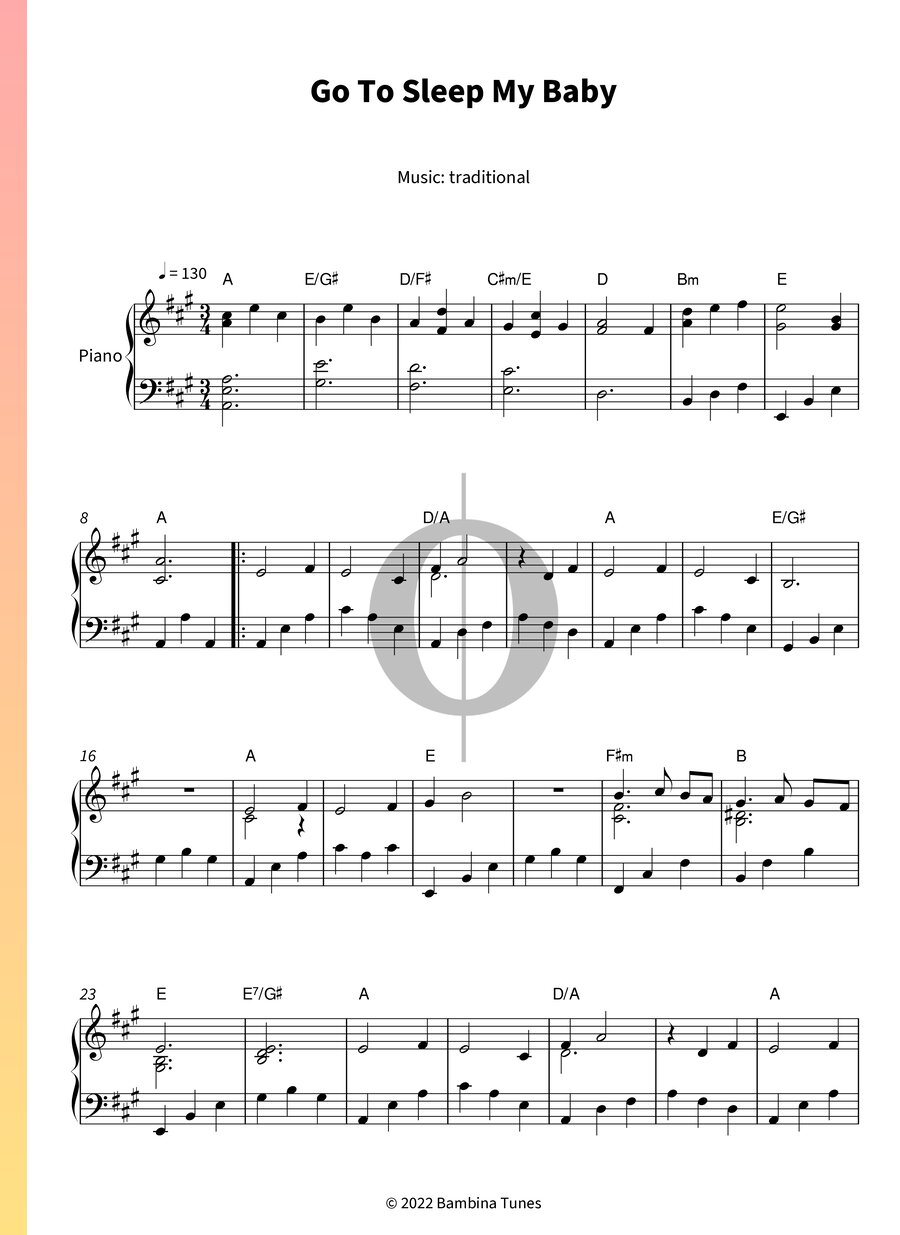 go-to-sleep-my-baby-anonymous-piano-sheet-music-oktav