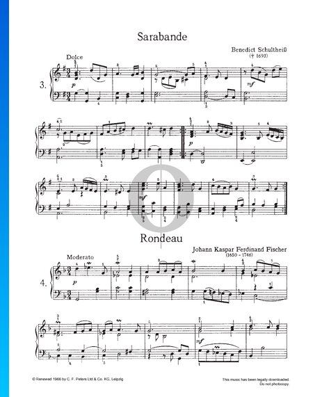 Suite in g-Moll, Op. 2 Nr. 7: 3. Rondeau