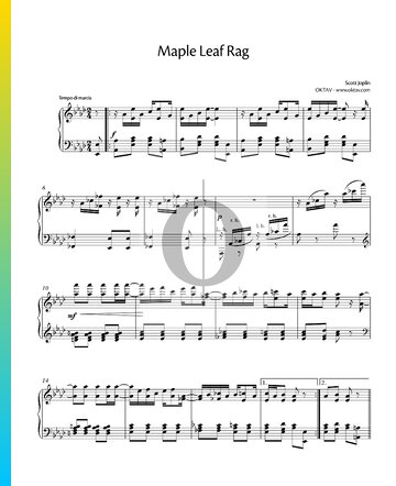 Maple Leaf Rag Musik-Noten