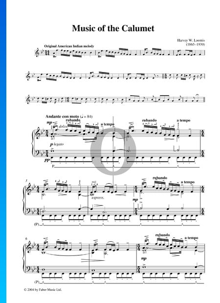 Music Of The Calumet Musik-Noten
