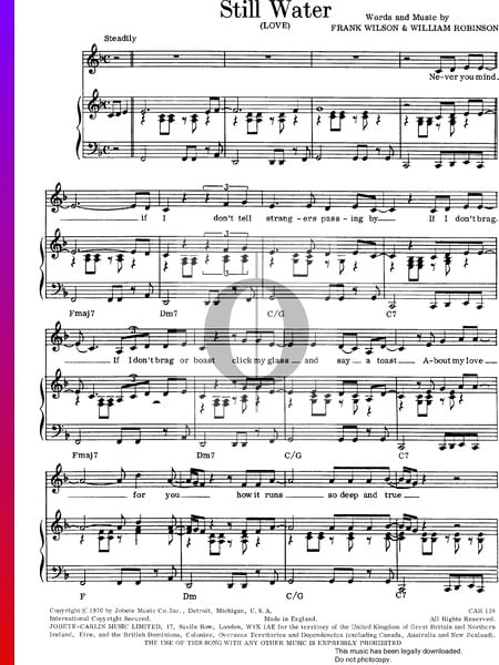 Still Water (Love) Sheet Music