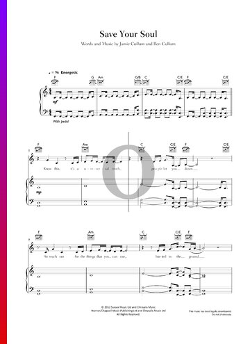 Save Your Soul Sheet Music