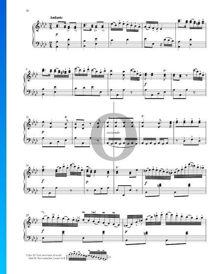 Sonate en Fa mineur, WoO 47 No. 2: 2. Andante