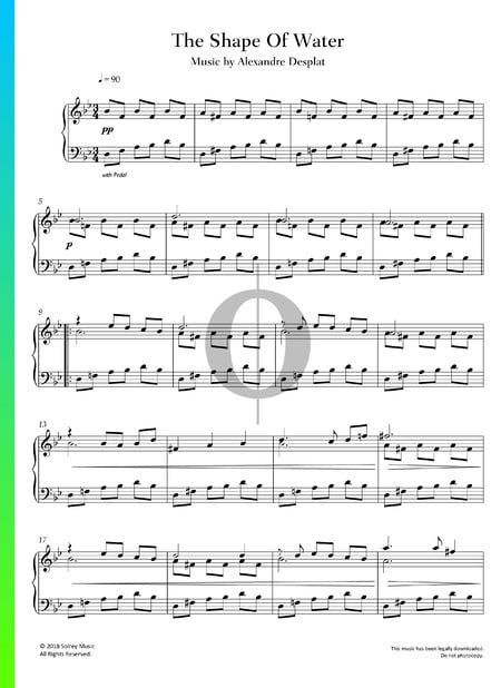 The Shape Of Water Sheet Music