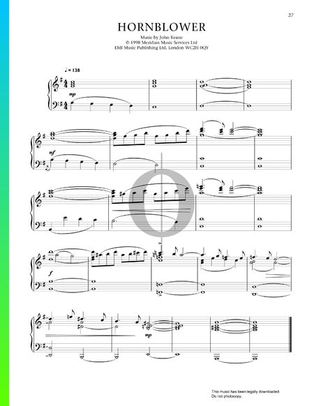 Hornblower Musik-Noten