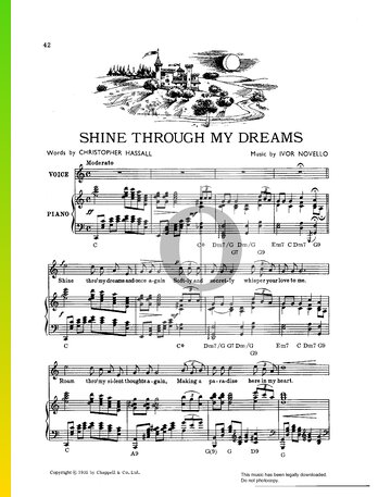 Shine Through My Dreams Sheet Music