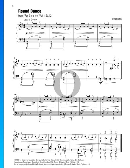 Round Dance Musik-Noten