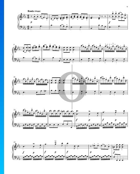 Sonate in Es-Dur, WoO 47 Nr. 1: 3. Rondo vivace