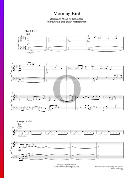 Morning Bird Sheet Music