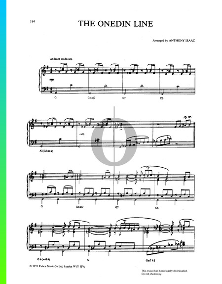 The Onedin Line Musik-Noten