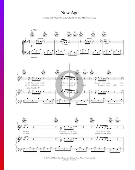 New Age Sheet Music