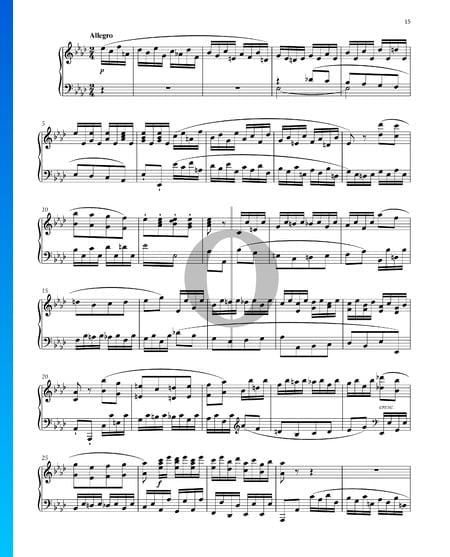 Grande Sonate (''Trauermarsch''), Op. 26: 4. Allegro Musik-Noten