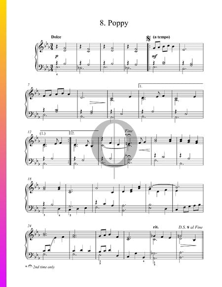 Poppy Sheet Music