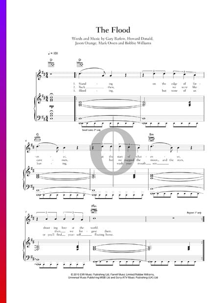 The Flood Musik-Noten