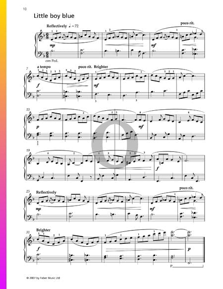 Little Boy Blue Musik-Noten