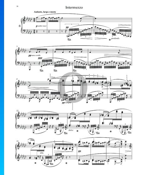Intermezzo in E-flat Minor, Op. 118 No. 6