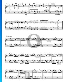 Concerto in G Major, BWV 592a: 3. Presto