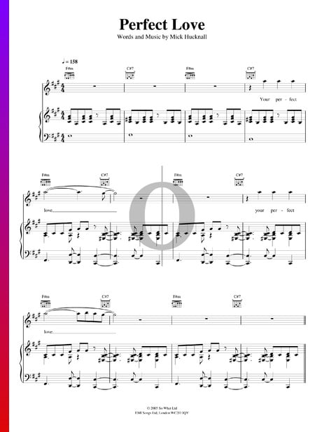 Perfect Love Musik-Noten