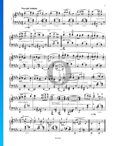 Dieciséis valses, Op. 39 n.º 7