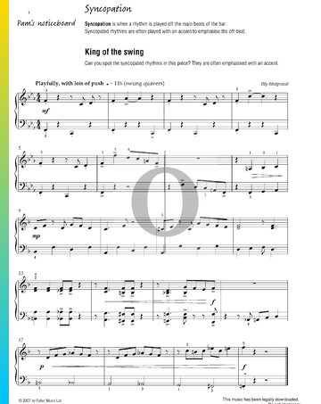 King Of The Swing Musik-Noten