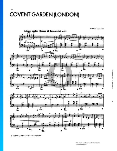 London Suite: Covent Garden Sheet Music