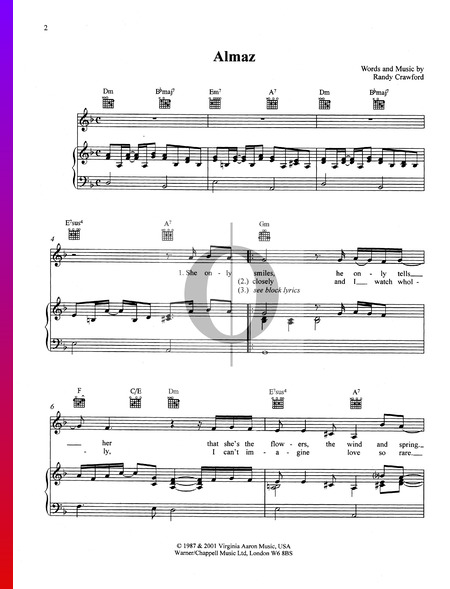 Almaz Partitura