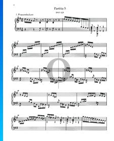Partita 5, BWV 829: 1. Praeambulum