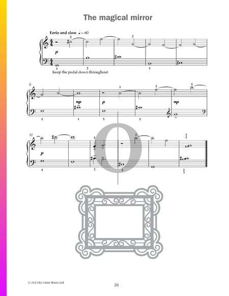 The magical mirror Musik-Noten