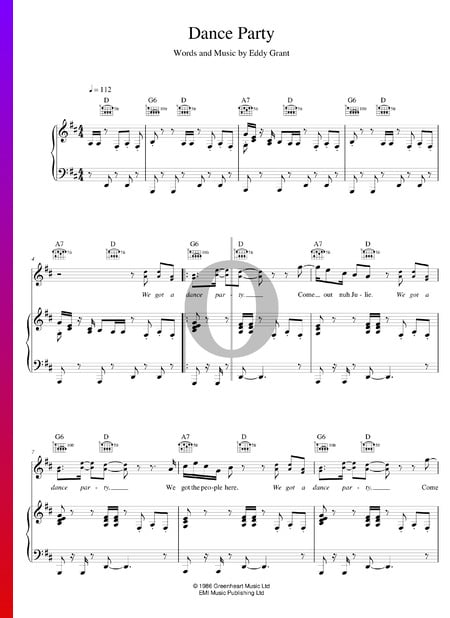 Dance Party Sheet Music