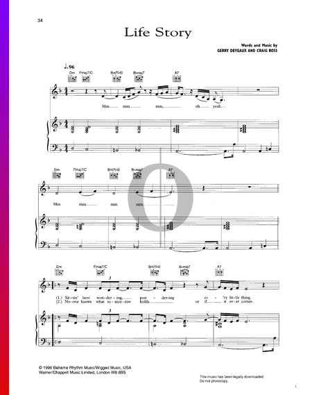 Life Story Musik-Noten