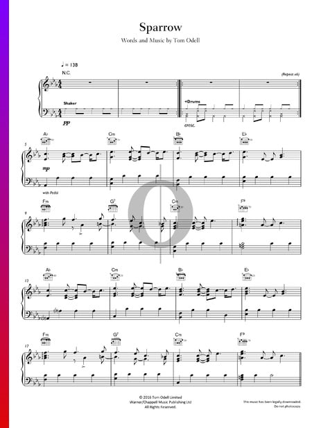 Sparrow Sheet Music
