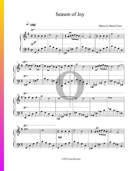 Season of Joy Sheet Music