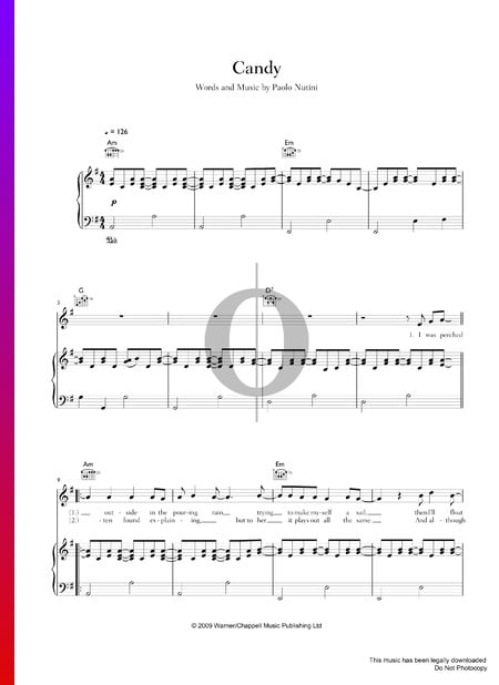 Candy Sheet Music