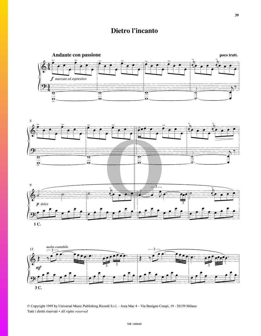 dietro-l-incanto-sheet-music-piano-solo-oktav