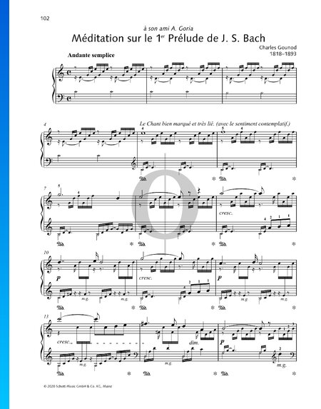 Méditation sur le 1er Prélude de J. S. Bach
