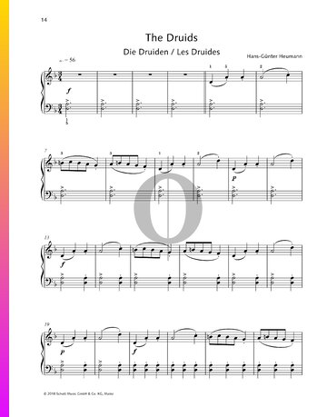 The Druids Musik-Noten